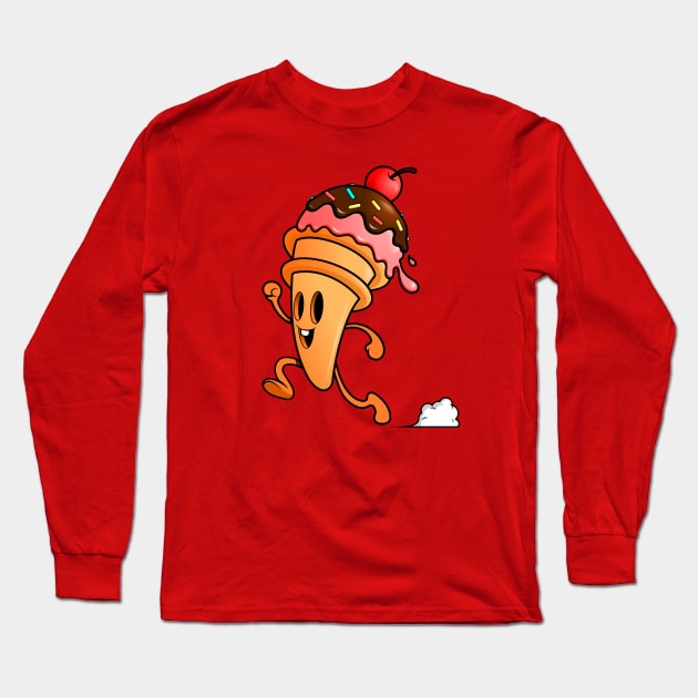 IceCream Long Sleeve T-Shirt by Anrego